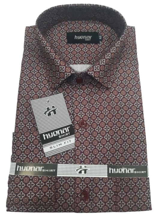 Rathod Garments Digital dark cotton slim fit shirts