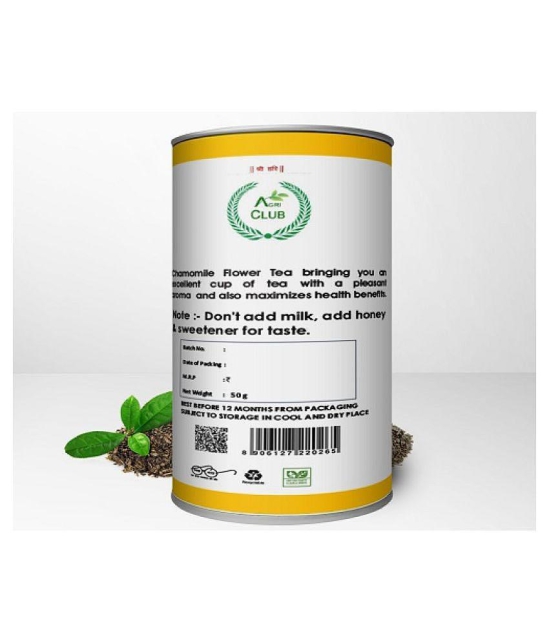 AGRI CLUB Assam Tea Loose Leaf CHAMOMILE FLOWER TEA 50 gm