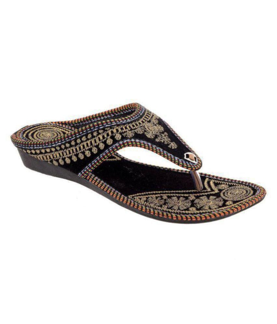 Raj - Black Women''s Flats - None