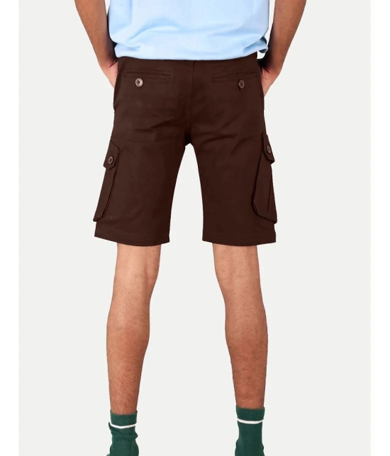 Radprix Brown Cotton Mens Cargos ( Pack of 1 ) - None