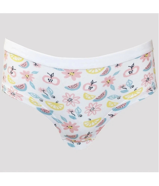 Ariel - Multi Cotton Blend Girls Panties ( Pack of 6 ) - None