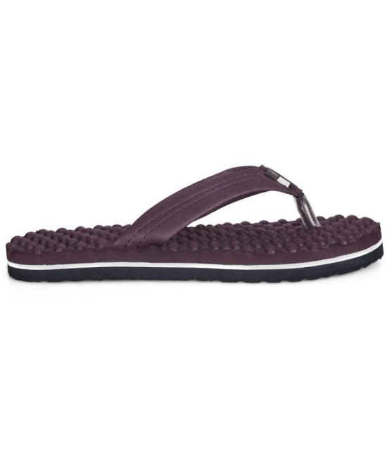 DOCTOR EXTRA SOFT - Brown Women's Massage Flip Flop - None