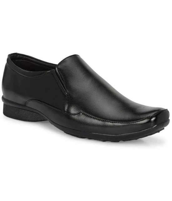 Bucik Black Mens Slip On Formal Shoes - None