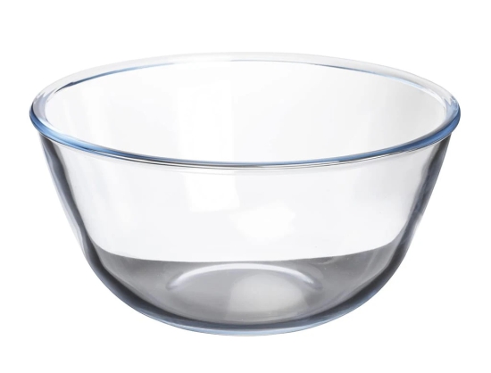 Femora Borosilicate Glass Microwave Safe All-Purpose Mixing Bowl,400 ML, Set of 4