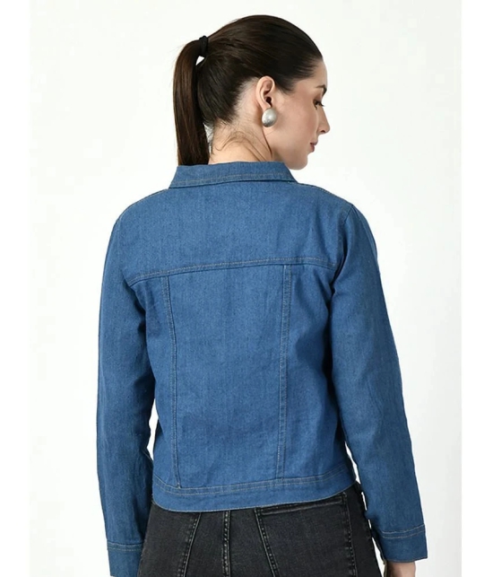 DKGF Fashion - Denim Blue Jackets Pack of 1 - None