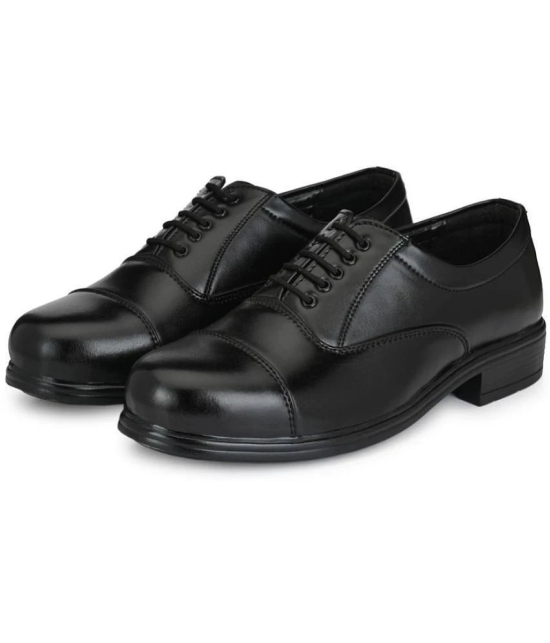 KATENIA - Black Mens Oxford Formal Shoes - None