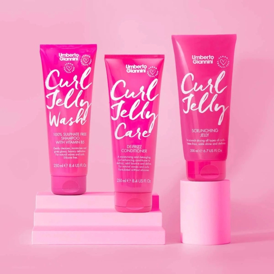 UMBERTO GIANNINI - CURL JELLY CARE DE-FRIZZ CONDITIONER 250ML