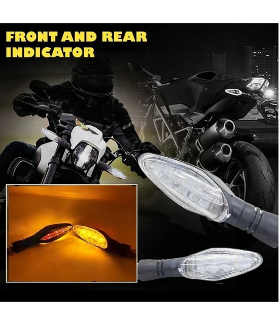 AutoPowerz Front Bike Indicator For Two Wheelers