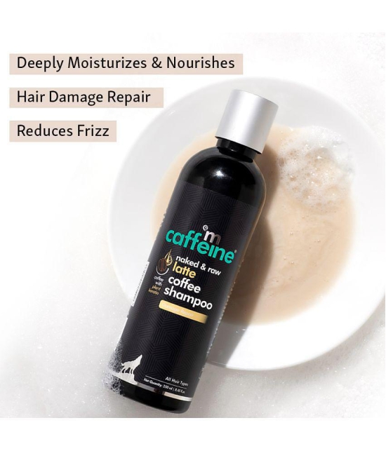 mCaffeine Naked & Raw Latte Coffee Shampoo (250 ml)