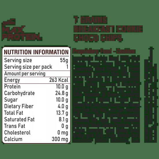 Rite Bite Ritebite Max Protein Choco Chips, 55 Gm