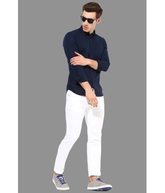 x20 - White Denim Skinny Fit Mens Jeans ( Pack of 1 ) - None