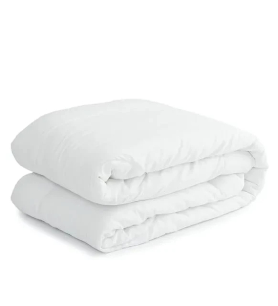 CoolBreeze All Weather / A/C Comforters Quilts blanket White By Orchid Homez 200GSM (254x244 cm)