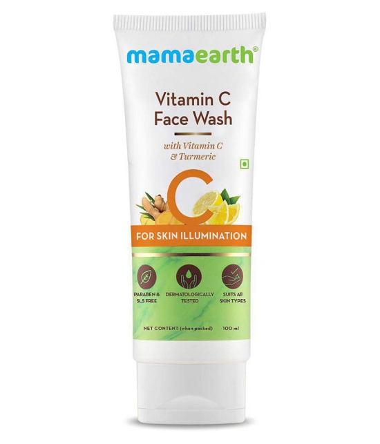 Mamaearth Vitamin C Face Wash with Vitamin C and Turmeric for Skin Illumination - 100ml