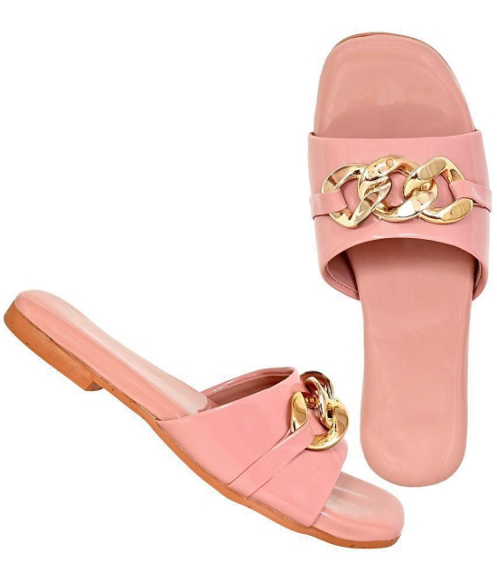 Altek - Peach Women's Flats - None