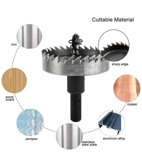 LXMI HSS 63mm Hole Saw Cutter Drill Bit - 63 0 Cutter