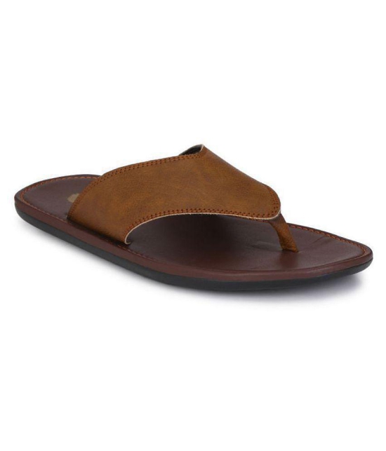 Leeport Camel Flip Flops - 9