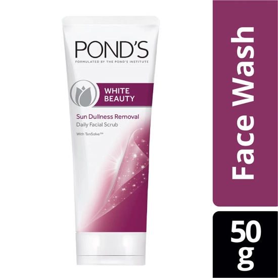 PondS White Beauty Face Scrub Sun Dullness Removal 50 G