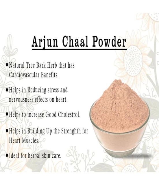 Yogaguru Mantr Arjun Ki Chaal Powder, Arjuna Bark, Arjun Chal Tree Chhal 200Gm