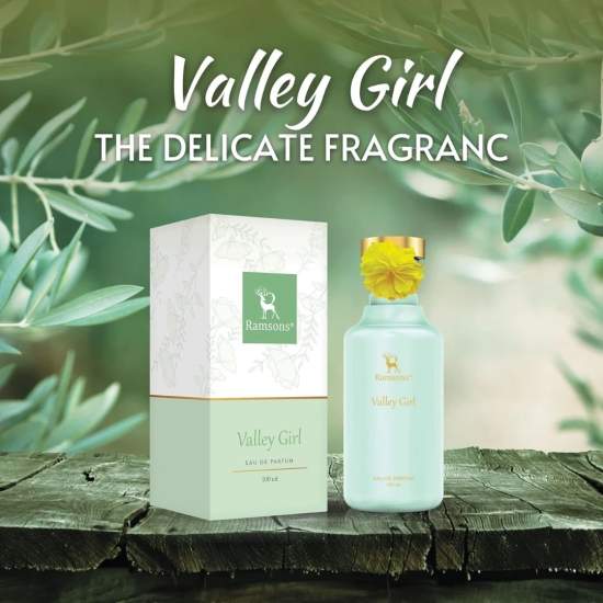 Ramsons Valley Girl Eau De Parfum 100ml Perfume For Women | Long Lasting Perfume | Luxury Perfume | Premium Perfume