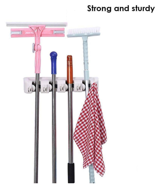 4 Layer Broom Holder