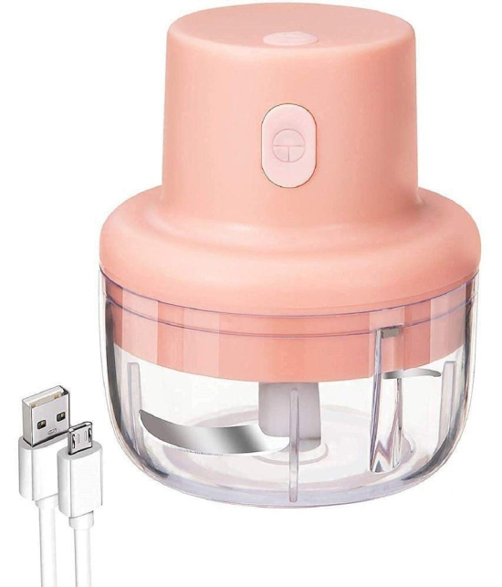 ASIAN - Chopper Multicolour Acrylic Electric Chopper 300 ml ( Pack of 1 ) - Multicolour