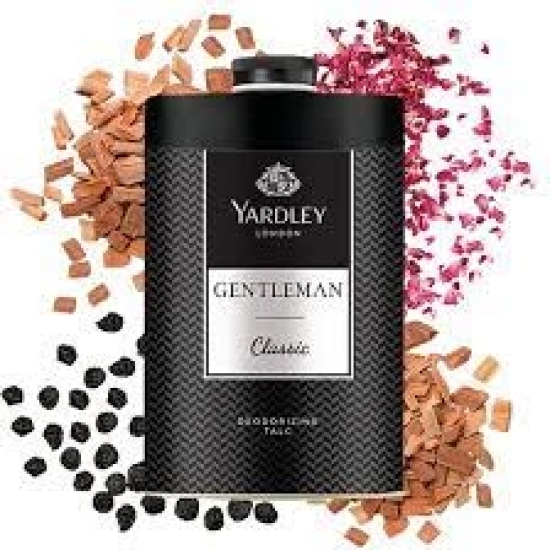 Yardley London Gentleman Deodorizing Talc - Classic, For Men, 100 g