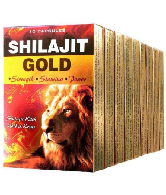 Shilajit Gold Capsule, Pack of 3*10=30 Capsule