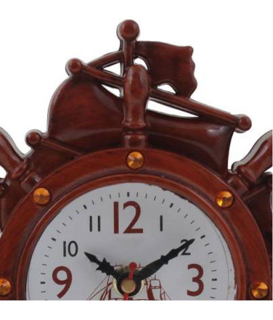 Sigaram Analog Plastic Table Clock - Pack of 1