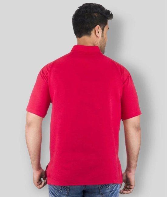 DESHBANDHU DBK - Red Cotton Mens Regular Kurta ( Pack of 1 ) - None