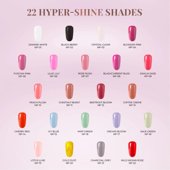 Nail Paints | 21-Free Formula - Fuschia Pink