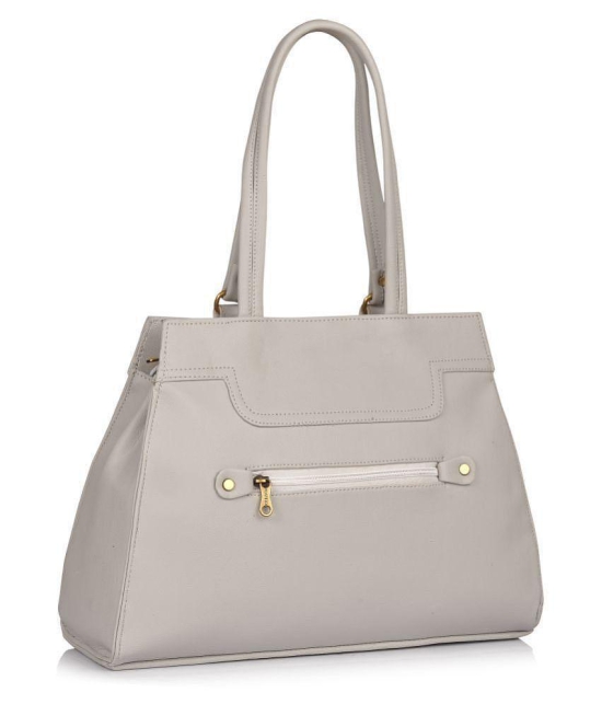 Fostelo - Grey PU Shoulder Bag - Gray