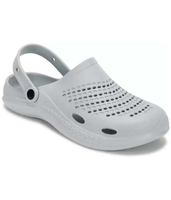 Secritas - Light Grey Mens Clogs - None