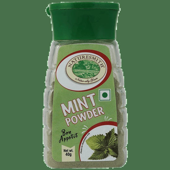 Naturesmith Mint Powder - Source Of Vitamin A & Antioxidants, 40 G Small Jar