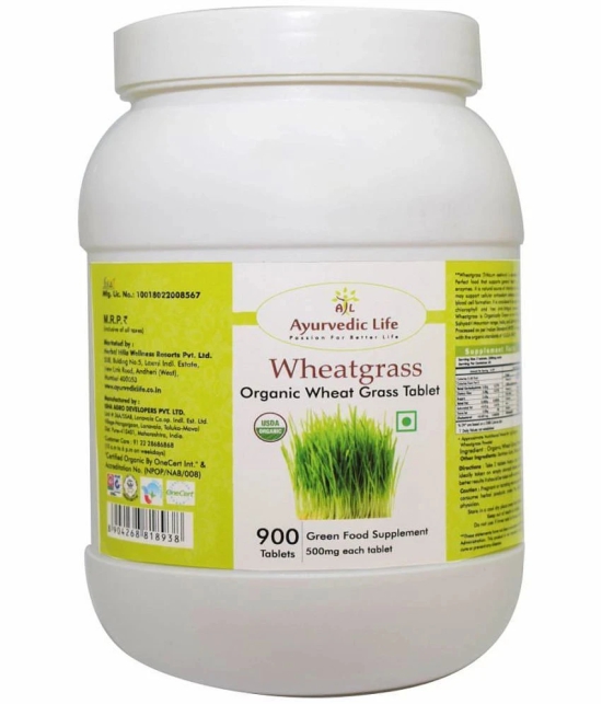 Ayurvedic Life Wheatgrass Tablet 900 no.s Pack Of 1