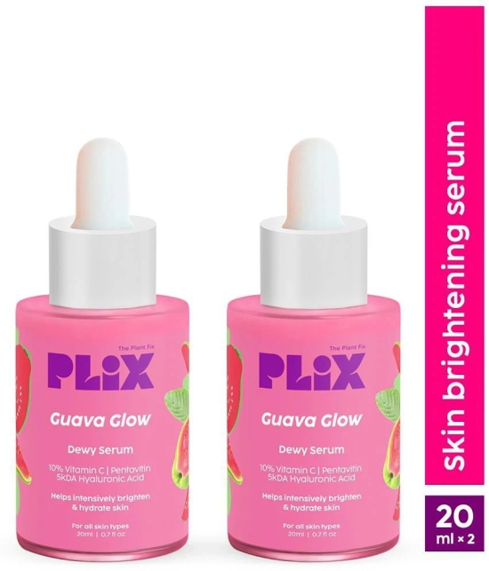 The Plant Fix Plix 10% Vitamin C Guava Face Serum for Skin Brightening, Clear & Glowing(40 ml)