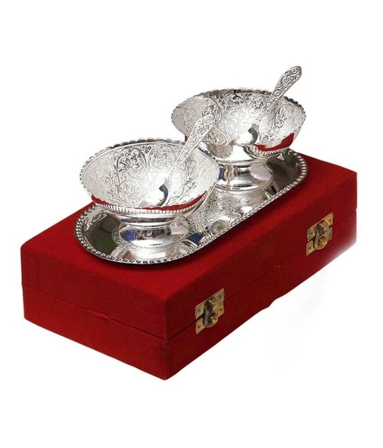 Being Nawab Royal Touch - Silver - Set of 5 Unique Pieces