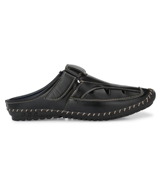 Leeport - Black Mens Fisherman - 7