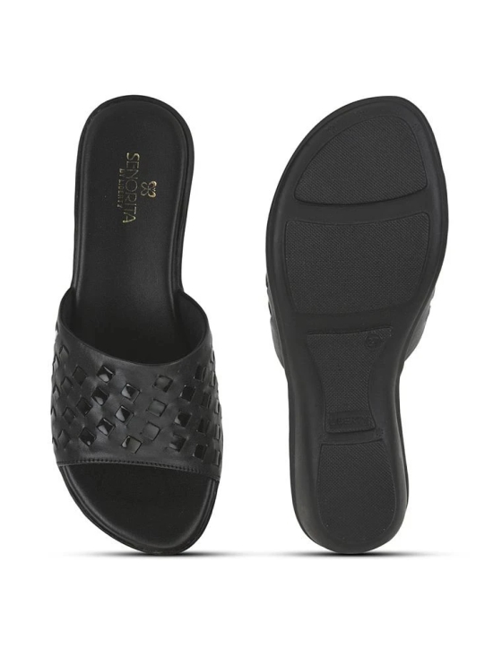 Liberty Black Floater Sandals - None