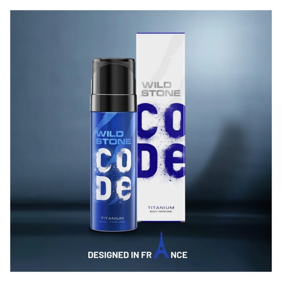 Wild Stone Code Titanium Body Perfume Spray 120ml