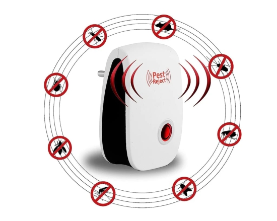 URBAN CREW  Ultrasonic Pest Repeller to Repel Rats, Cockroach, Mosquito, Home Pest & Rodent Repelling Aid for Mosquito, Cockroaches, Ants Spider Insect Pest Control Electric Pest Repelling 1 PC