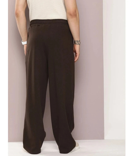 Dillinger Brown Fleece Mens Trackpants ( Pack of 1 ) - None