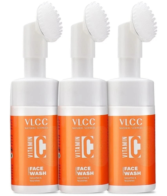 VLCC Vitamin C Foaming Face Wash, 100 ml (Pack of 3)