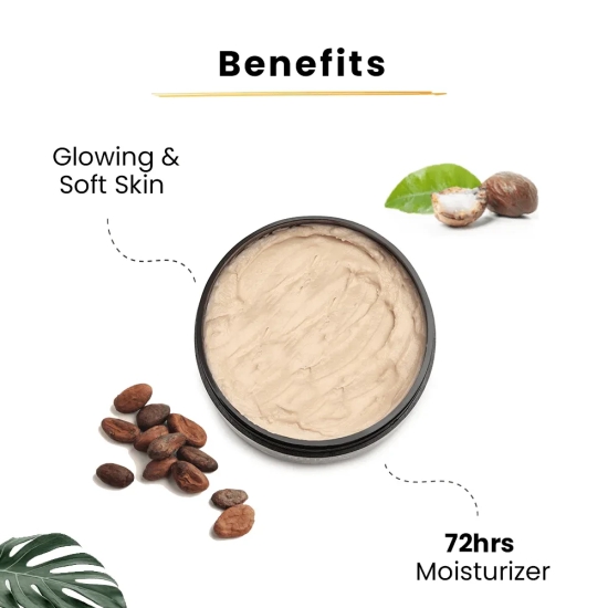 Cocoa & Shea Body Butter With Free Heater 100g | With 72 Hrs Moisturization | Heals Dry Skin-7