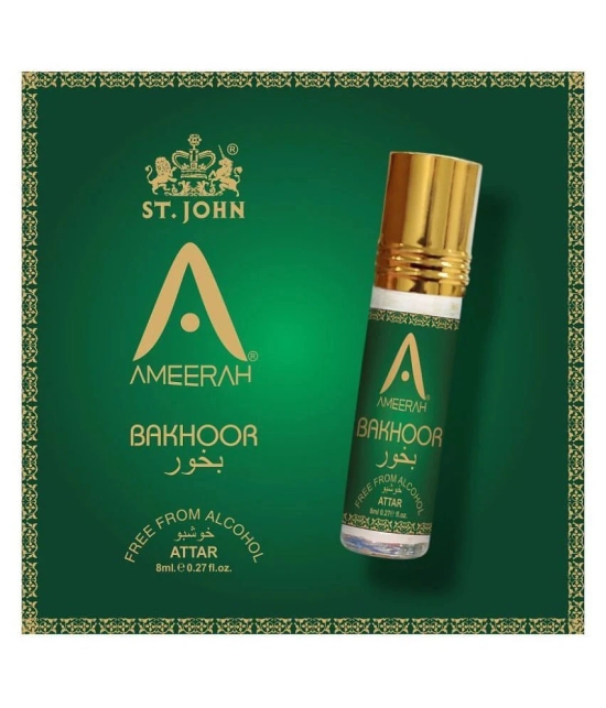 ST-JOHN |ATTAR BAKHOUR |8ML| (PACK Of 1) Floral Attar (Oud (agarwood))