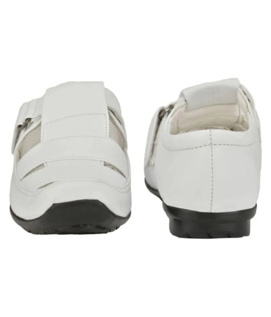 Leeport - White Mens Sandals - 9