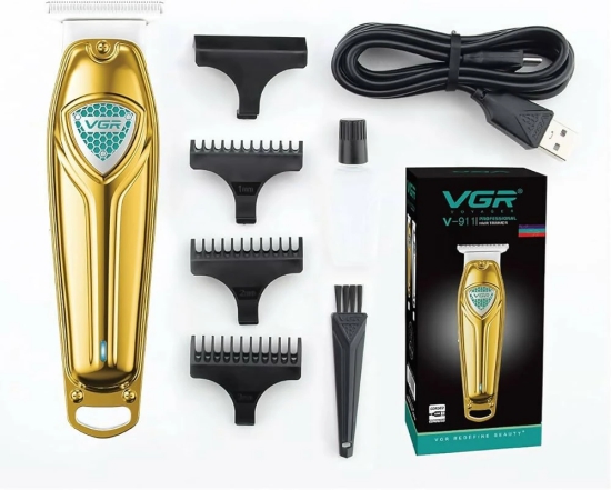 VGR V-911 Trimmer 180 min Runtime 4 Length Settings (Gold)