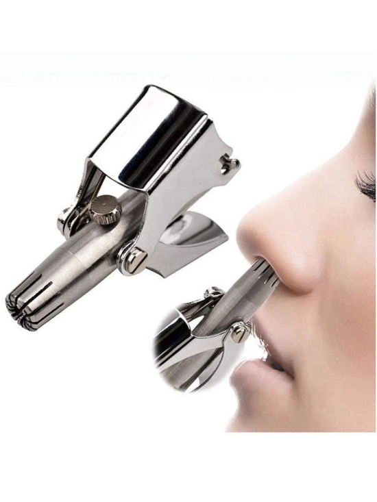 GKBOSS Nose Hair Remove Silver Corded,Cordless Nose Trimmer With 60 minutes Runtime