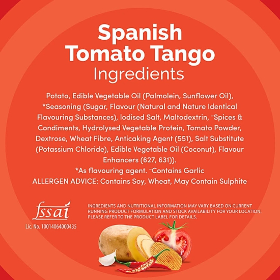 Lays Spanish Tomato Tango, 52 Gm