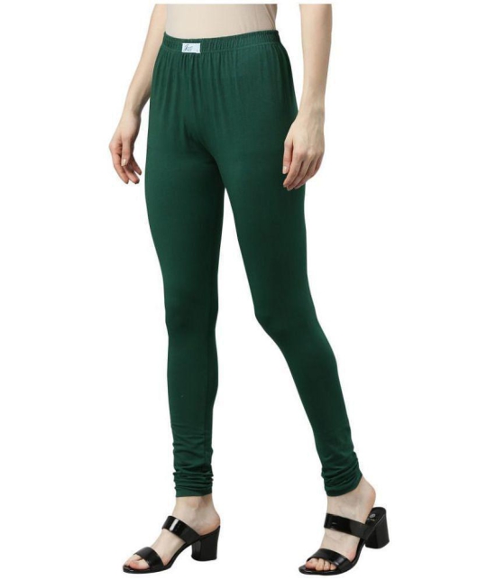 Jcss - Green Lycra Women's Leggings ( Pack of 1 ) - XXL