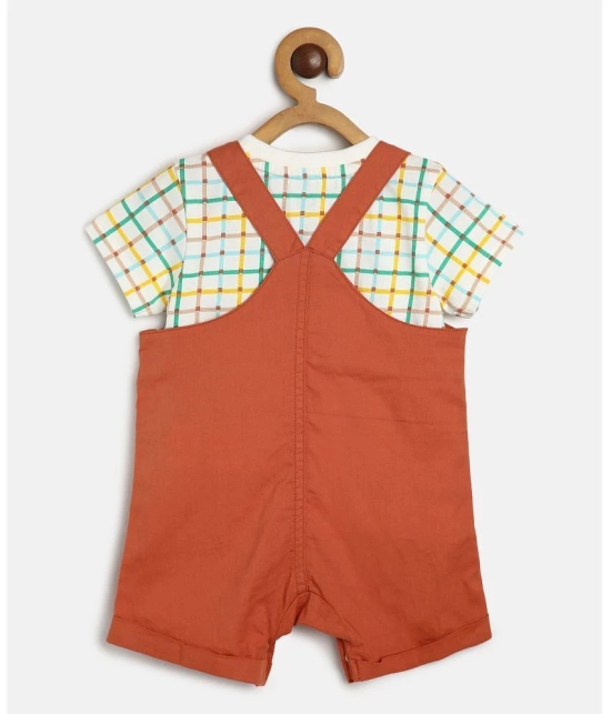 MINI KLUB Multi Cotton Baby Boy Dungaree Sets ( Pack of 1 ) - None